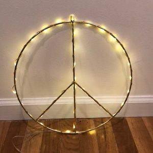 Peace Sign wall decor